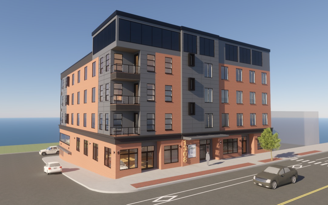 5-Story Mixed-Use Building Pitched for Downtown Manchester